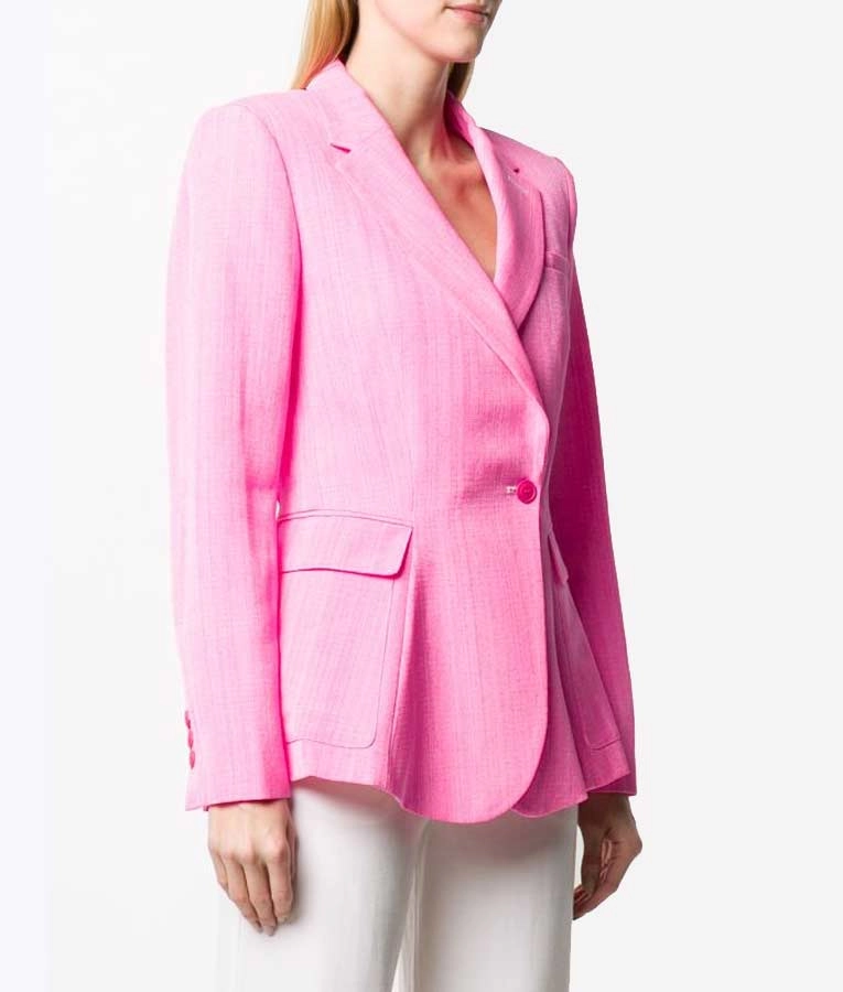 Madelaine Petsch Riverdale Cheryl Blossom Pink Blazer Madelaine Petsch Riverdale Cheryl Blossom Pink Blazer