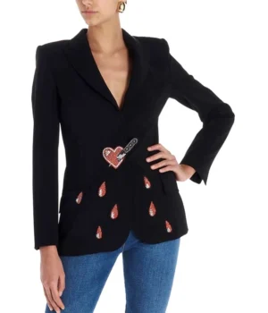  	Riverdale S05 Cheryl Blossom Black Blazer