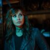  	Riverdale Gladys Jones Black Biker Leather Jacket