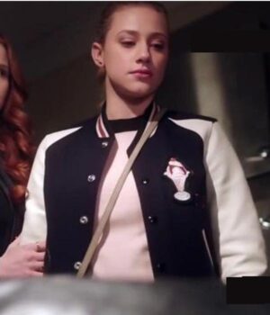  	Riverdale Betty Cooper Varsity Bomber Jacket