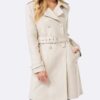  	Riverdale Betty Cooper Mid Length Cream Color Coat