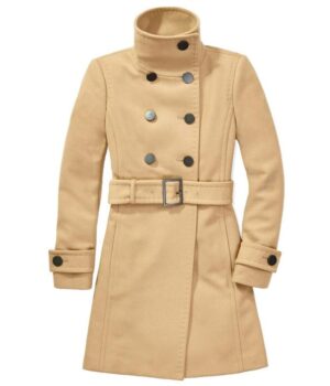  	Riverdale Betty Cooper Tan Color Double Breasted Coat