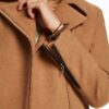 Riverdale Betty Cooper Camel Wool Biker Jacket Riverdale Betty Cooper Camel Wool Biker Jacket