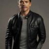  	Riverdale S02 Hiram Lodge Cafe Racer Leather Jacket