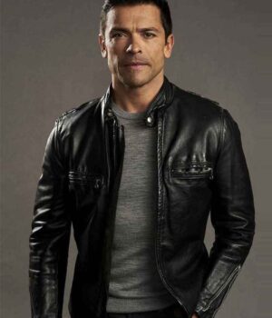  	Riverdale S02 Hiram Lodge Cafe Racer Leather Jacket