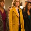  	Riverdale Alice Cooper Yellow Long Trench Coat