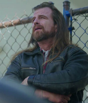  	Scott McNeil Riverdale Black Leather Jacket