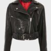  	Riverdale S03 Alice Cooper Biker Leather Jacket