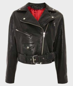  	Riverdale S03 Alice Cooper Biker Leather Jacket