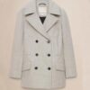  	Riverdale S02 Betty Cooper Double Breasted Grey Coat