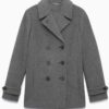  	Riverdale S02 Betty Cooper Grey Double Breasted Wool Coat