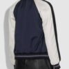  	Lili Reinhart Riverdale S04 Blue and White Bomber Jacket