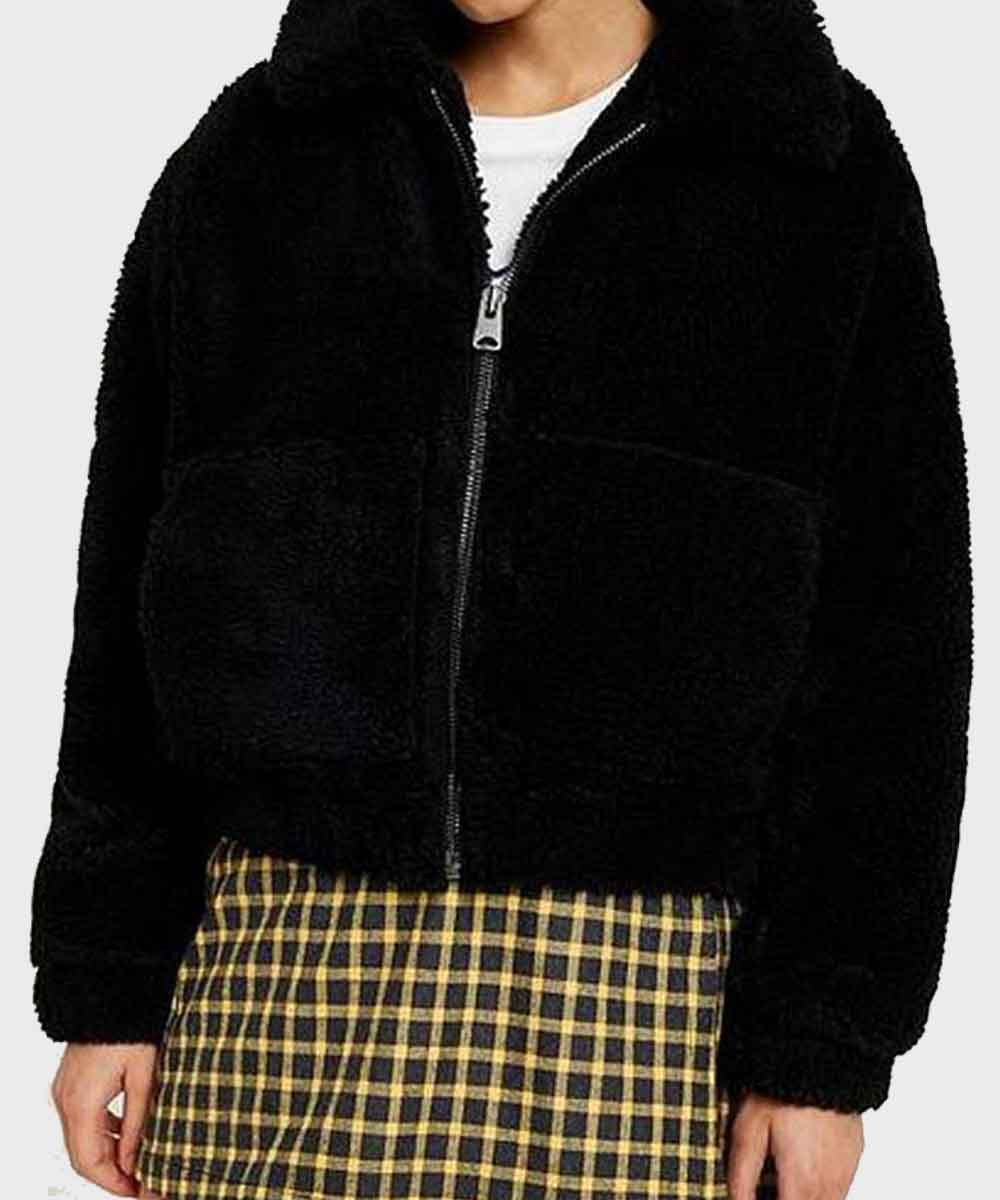 Riverdale S05 Toni Topaz Black Faux Shearling Jacket Riverdale S05 Toni Topaz Black Faux Shearling Jacket