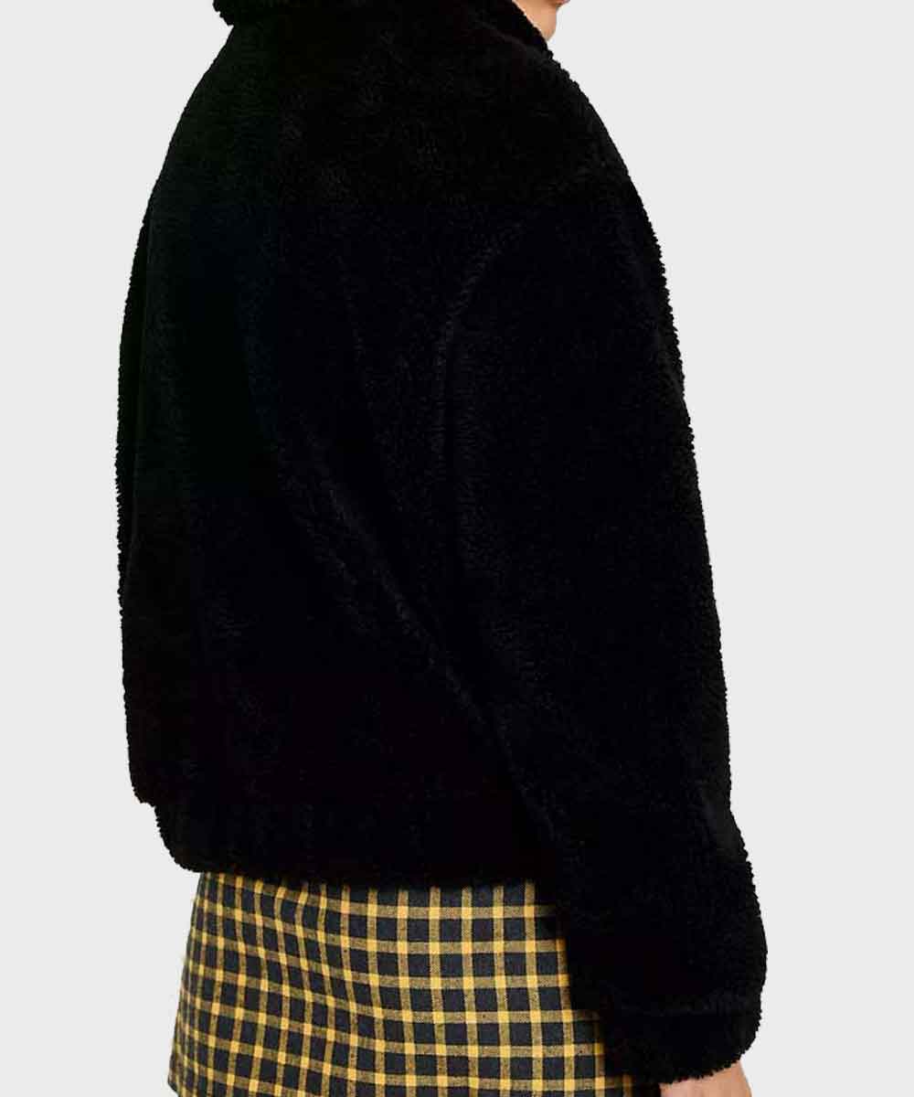 Riverdale S05 Toni Topaz Black Faux Shearling Jacket Riverdale S05 Toni Topaz Black Faux Shearling Jacket