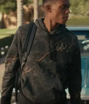  	Bel-Air S1 E1 Jabari Banks Camo Hoodie