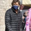  	Pedro Pascal The Unbearable Weight of Massive Talent Black Puffer Jacket