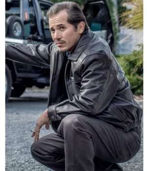  	John Wick 2 Aurelio Dark Brown Leather Jacket