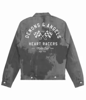  	G-Eazy Demons and Angels Grey Denim Trucker Jacket