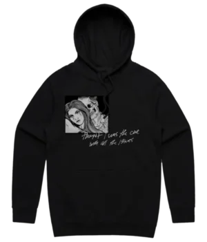  	G-Eazy Crygirl Skeleton Black Hoodie