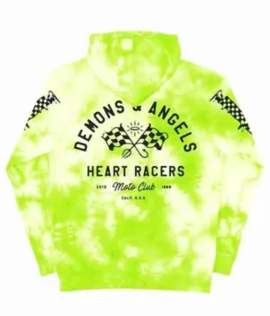  	G-Eazy Demons and Angels Heart Racer Hoodie