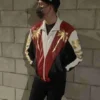  	G-Eazy Dancing Kid Palm Tree Bomber Leather Jacket