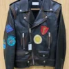  	G Eazy Saint Laurent Moujik Love Lou Lou Leather Jacket