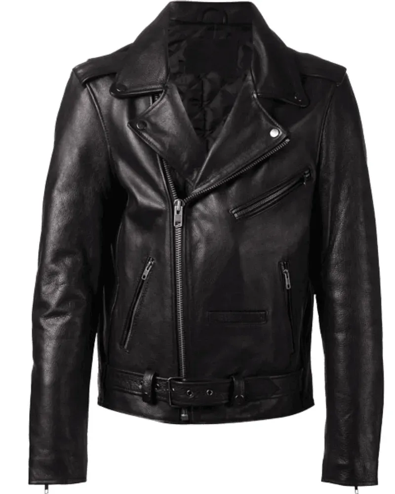 G-Eazy Asymmetrical Zipper Black Leather Jacket G-Eazy Asymmetrical Zipper Black Leather Jacket