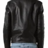 G-Eazy Asymmetrical Zipper Black Leather Jacket G-Eazy Asymmetrical Zipper Black Leather Jacket