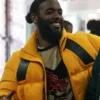  	The Chi Luke James S05 Yellow Puffer Jacket