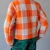  	The Chi S05 Tiffany Orange Checkered Jacket