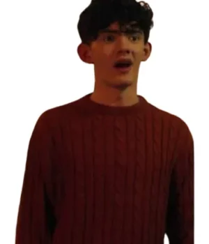  	Heartstopper Charlie Spring Red Sweater