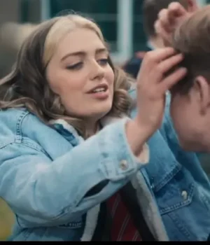  	Heartstopper Imogen Heaney Blue Denim Jacket