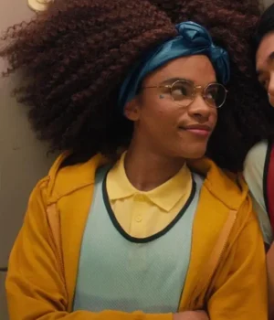  	Heartstopper Elle Argent Yellow Hoodie Jacket