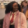  	Heartstopper Tara Jones Pink Jacket