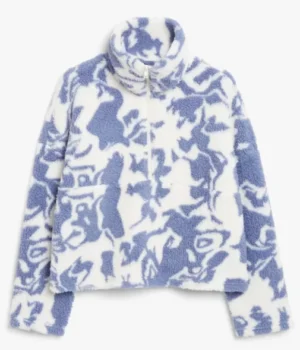  	Heartstopper Tara Jones Blue and White Jacket