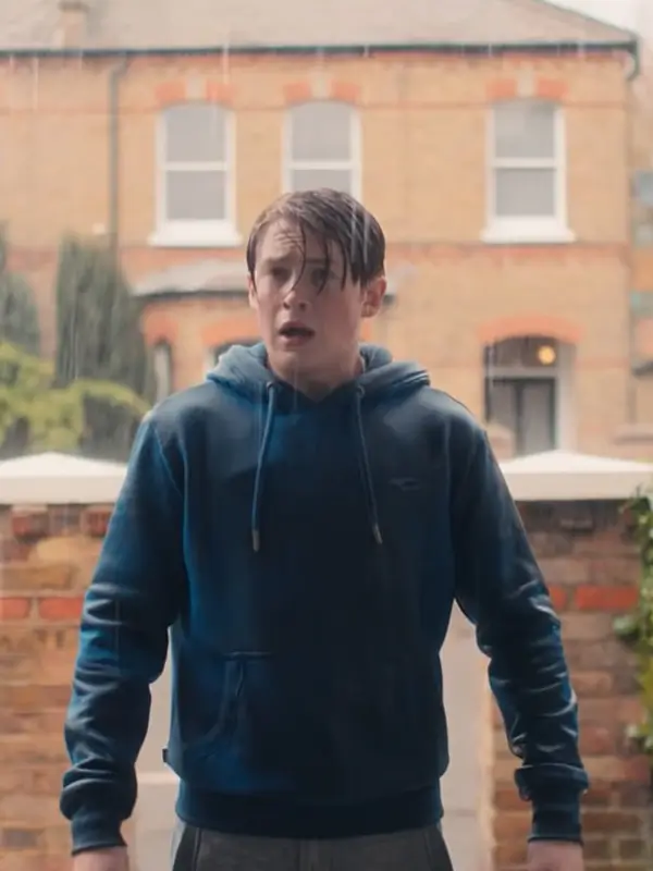 Heartstopper Nick Nelson Blue Hoodie Heartstopper Nick Nelson Blue Hoodie