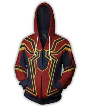  	Infinity War 2018 Avengers RDJ Coolest Mens Hoodie