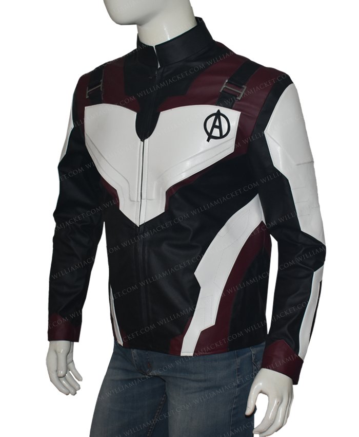 Captain America Quantum Leather Jacket Avengers Endgame Captain America Quantum Leather Jacket Avengers Endgame