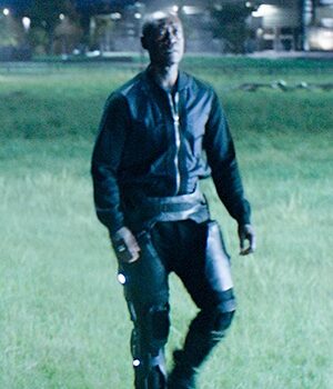  	Don Cheadle Endgame Black Bomber Jacket