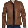  	Natasha Romanoff Avengers Endgame Leather Jacket