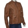  	Natasha Romanoff Avengers Endgame Leather Jacket
