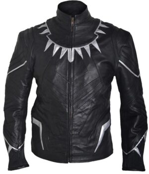  	Black Panther Motorcycle Jacket