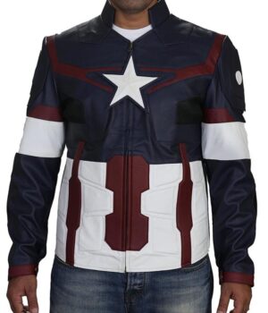  	Captain America Avengers Age Of Ultron Jacket