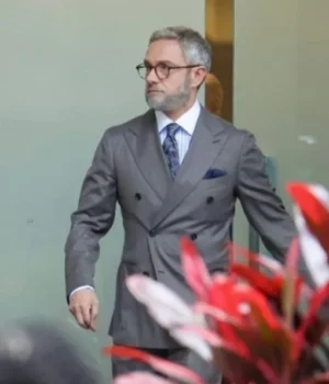  	Black Panther: Wakanda Forever Everett K. Ross Pea Coat