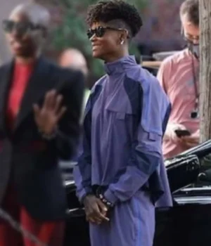  	Black Panther Wakanda Forever Shuri Purple Jacket