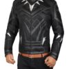 Chadwick Boseman Costume Leather Jacket Black Panther Chadwick Boseman Costume Leather Jacket Black Panther