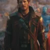  	Thor Love And Thunder Star Lord Costume Coat