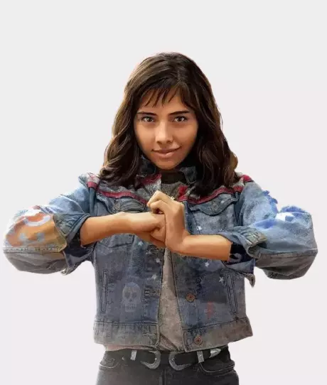 Doctor Strange 2022 America Chavez Blue Denim Jacket Doctor Strange 2022 America Chavez Blue Denim Jacket