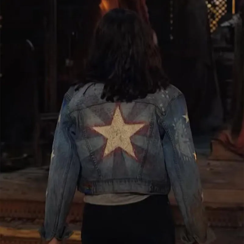 Doctor Strange 2022 America Chavez Blue Denim Jacket Doctor Strange 2022 America Chavez Blue Denim Jacket