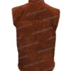 	The Eternals Ajak Brown Leather Vest